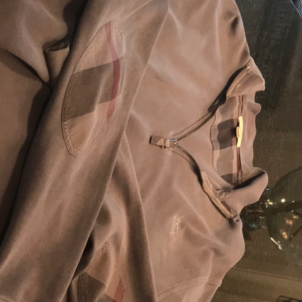 Men’s Burberry 3/4 zip pullover